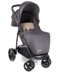 ELISE Lionelo wózek spacerowy 8,7kg 5lat gwarancji - dark grey