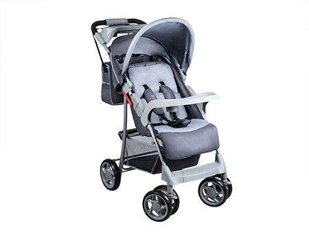 EMMA PLUS Lionelo wózek spacerowy 8,5kg - grey