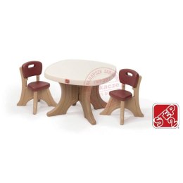 STEP2 Brązowy Stół - Stolik zabaw z krzesełkami
