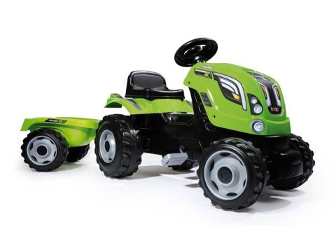 SMOBY Traktor na pedały Farmer XL z przyczepą - Zielony