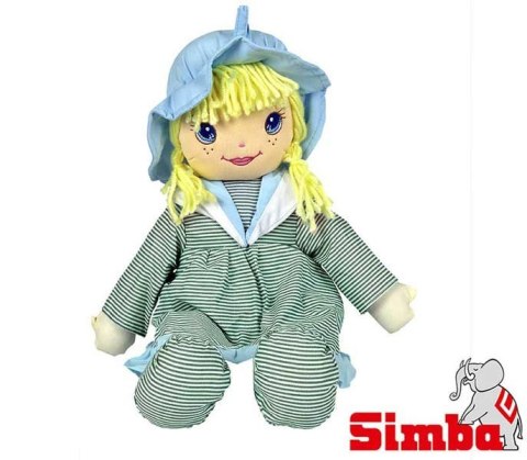 SIMBA Lalka Szmacianka 45 cm Zielona