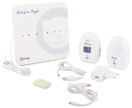 Babyline Angel Lionelo Niania elektroniczna, monitor oddechu z płytką sensoryczną