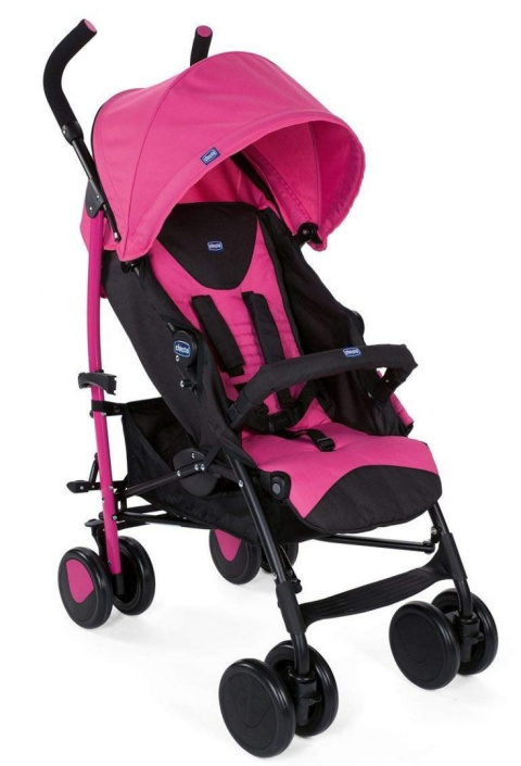 Echo New Chicco wózek spacerowy do 22kg z pałąkiem 7,6kg - deep pink