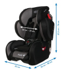 HUSKY SIP SIDE BabySafe fotelik 9-36kg System Ochrony Bocznej - czarny