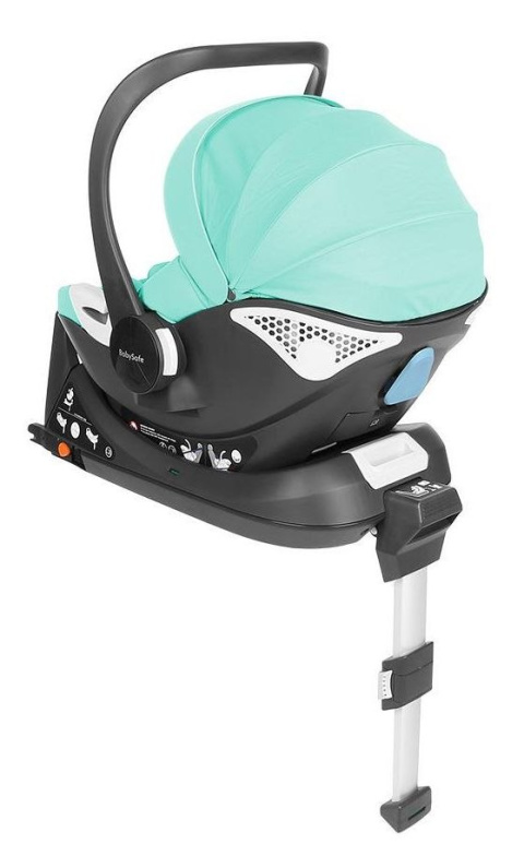 YORK I-Size BabySafe fotelik samochodowy z bazą isofix 0-13kg 0-15m - miętowy