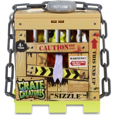 Crate Creatures Interaktywny stworek Sizzle w klatce