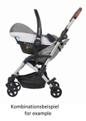 LAIKA 2w1 Maxi-Cosi lekki wózek spacerowy + miękka gondola - sparkling grey