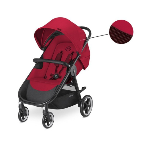 AGIS M-AIR4 CYBEX Wózek spacerowy do 17 kg - Rebel Red