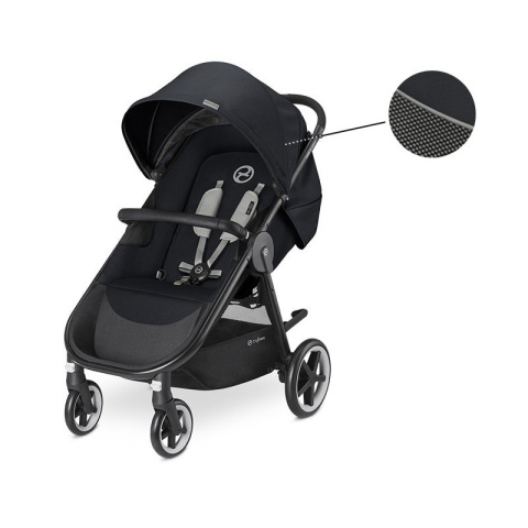 AGIS M-AIR4 CYBEX Wózek spacerowy do 17 kg - Lavastone Black