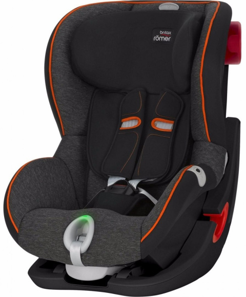 Britax - Romer KING II LS fotelik samochodowy 9-18kg BLACK - MARBLE - BLACK - SERIES