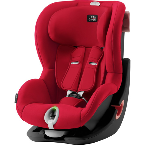 Britax - Romer KING II LS fotelik samochodowy 9-18kg FIRE - RED - BLACK - SERIES