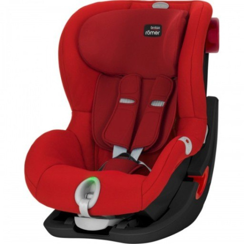 Britax - Romer KING II LS fotelik samochodowy 9-18kg FLAME-RED-BLACK-SERIES