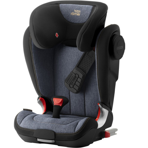 Britax Romer fotelik KIDFIX II XP SICT - BLUE MARBLE (BLACK SERIES) 15-36 kg GRUPA 2/3 4-12 lat