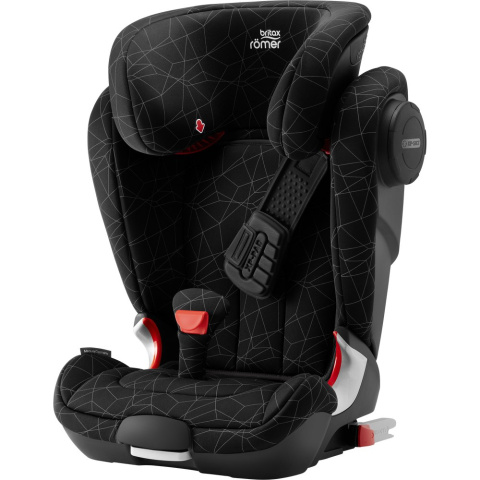 Britax Romer fotelik KIDFIX II XP SICT - CRYSTAL BLACK (BLACK SERIES) 15-36 kg GRUPA 2/3 4-12 lat