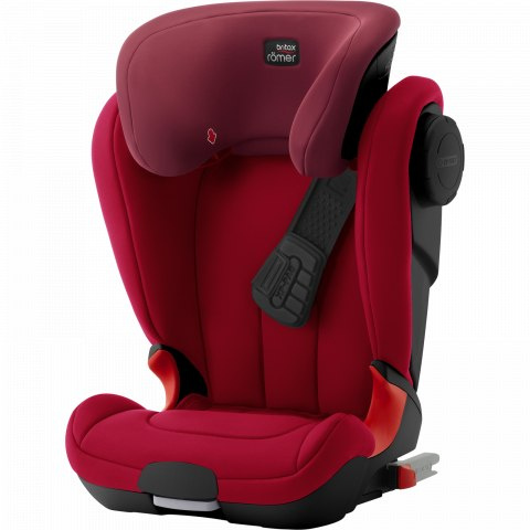 Britax Romer fotelik KIDFIX XP SICT - FLAME RED (BLACK SERIES) - 15-36 kg GRUPA 2/3 4 - 12 lat 15-36 kg 5* ADAC