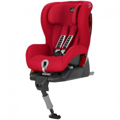 BRITAX & ROMER FOTELIK SAFEFIX PLUS - FIRE RED