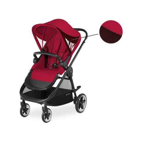 IRIS M-AIR CYBEX wózek spacerowy do 17 kg - REBEL RED