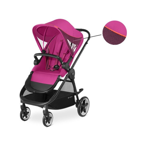 IRIS M-AIR CYBEX wózek spacerowy do 17 kg - PASSION PINK