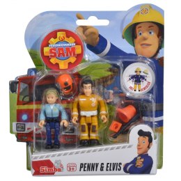 Simba Figurki Strażak Sam Penny i Elvis z akcesoriami