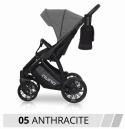 NUNO Riko wózek spacerowy - 05 Anthracite