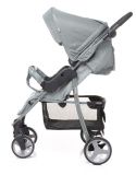 RAPID UNIQUE 2019 4Baby wózek spacerowy waga 9,9 kg - Grey