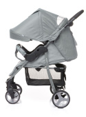 RAPID UNIQUE 2019 4Baby wózek spacerowy waga 9,9 kg - Grey