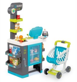 SMOBY Supermarket Z Lodówką I Wózkiem