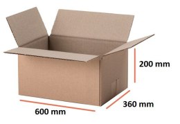 Pudełko kartonowe 600x360x200 klapowe