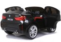 Auto Na Akumulator BMW X6M Czarne Dwuosobowy Fotel