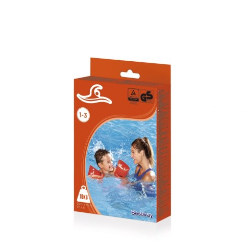 Bestway 32114 RĘKAWKI DO NAUKI PŁYWANIA ORANGE 25cm x 13cm