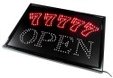 Tablica 77777 OPEN duża Reklama Led 2788