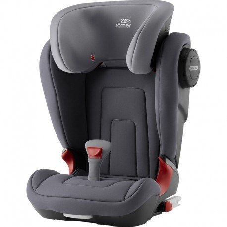 BRITAX & ROMER FOTELIK KIDFIX2 S STORM - GREY ( BLACK SERIES )