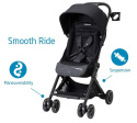 LARA Maxi-Cosi ultra lekka spacerówka 6,3kg szybkie składanie jedną ręką - nomad black