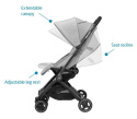 LARA Maxi-Cosi ultra lekka spacerówka 6,3kg szybkie składanie jedną ręką - nomad grey