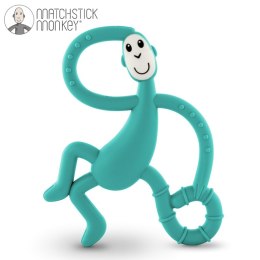 Matchstick Monkey Dancing Green Terapeutyczny Gryzak Masujący ze Szczoteczką