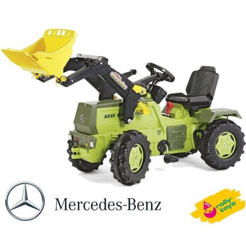 Traktor rollyFarmtrac MB 1500 na Pedały z Biegami - Mercedes Benz FarmTrac 3-8 Lat Rolly Toys