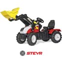 Rolly Toys rollyFarmTrac Steyr na pompowanych kołach + Łyżka