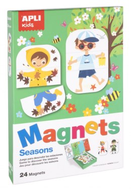 Magnetyczna układanka Apli Kids - Pory roku