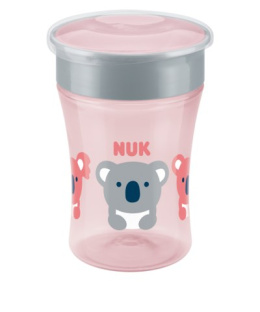 NUK EVOLUTION Magic Cup Kubek niekapek 8m+ 230ml - RÓŻOWY