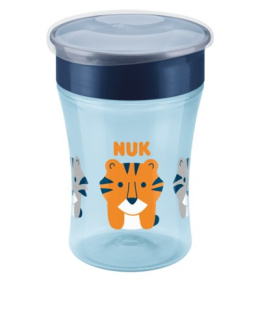 NUK EVOLUTION Magic Cup Kubek niekapek 8m+ 230ml - NIEBIESKI