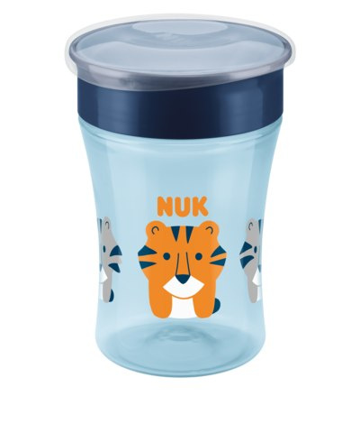 NUK EVOLUTION Magic Cup Kubek niekapek 8m+ 230ml - NIEBIESKI