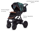 XQ S-Line BabyActive wózek spacerowy idealny na drogi i bezdroża XQ-s03