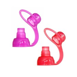 ChooMee SoftSip 2 PACK Red/Purple Uniwersalny ustnik silikonowy do saszetek pokarmowych