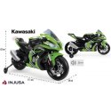 INJUSA Kawasaki Ninja Motor Na Akumulator 12V MP3 Światło