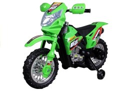 Motocykl na Akumulator Cross ZP3999A Zielony