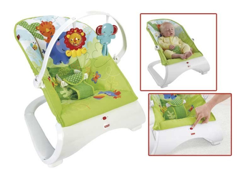 Fisher Price Komfortowy Leżaczek 0-9kg Cjj79