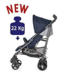 LITE WAY3 TOP Special Edition z pałąkiem, wózek spacerowy do 22kg CHICCO 7,5kg Titanium