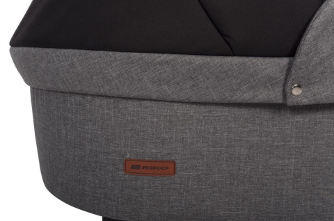 BASIC PLUS Riko 3w1 wózek głęboko-spacerowy + Fotelik Carlo 0m+ kolor Anthracite