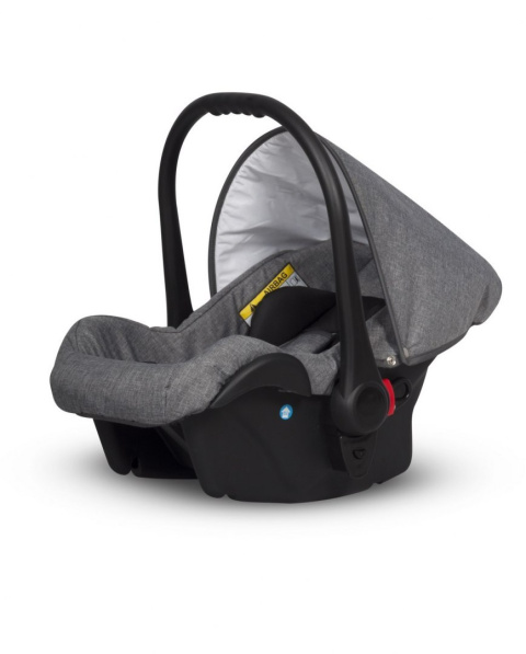 BASIC PLUS Riko 3w1 wózek głęboko-spacerowy + Fotelik Carlo 0m+ kolor Anthracite