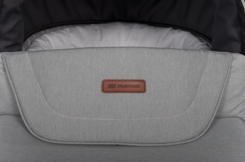 BASIC PLUS Riko 3w1 wózek głęboko-spacerowy + Fotelik Carlo 0m+ kolor Grey Fox